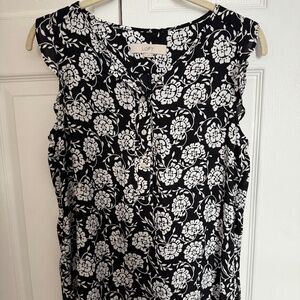 Loft sleeveless blouse